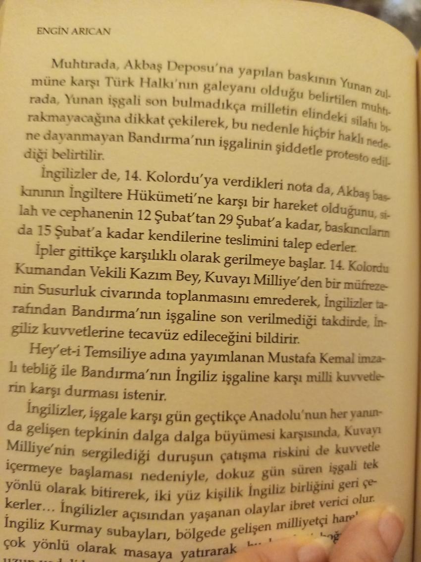 14.KOLORDU’YU YENİ KEŞFEDENLER, ARICAN 16 yıl ÖNCE KUVAY-I MİLLİYE DESTANI SARI PAŞA’SINDA YAZDI! OKUMUYORSUNUZ.. KIT TARİH BİLGİNİZLE KAMUOYUNU YANILTIYORSUNUZ!
