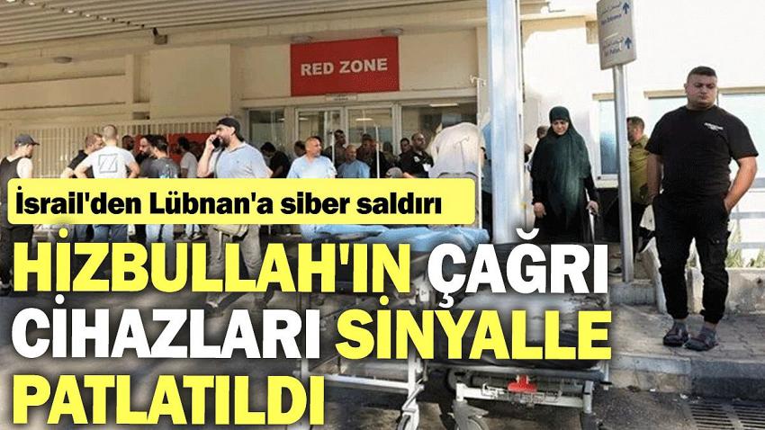 İsrail'den bombalı siber saldırı