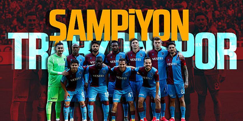 Şampiyon Trabzonspor.!