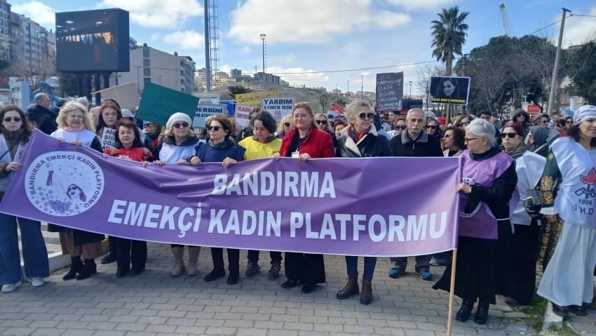 EŞİTLİK, ADALET VE MÜCADELEDE KADIN- ERKEK OMUZ OMUZA…