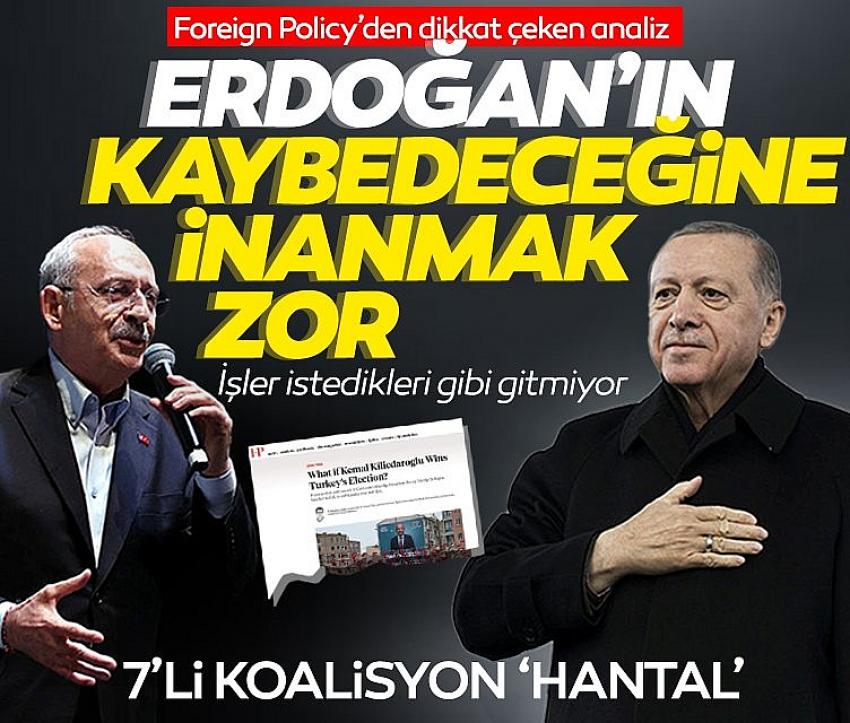 'Erdoğan'ın kaybedeceğine inanmak zor'
