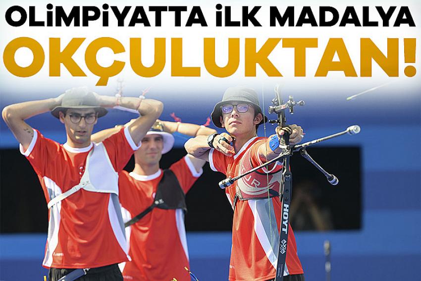 Olimpiyatlar'da ilk altın madalya