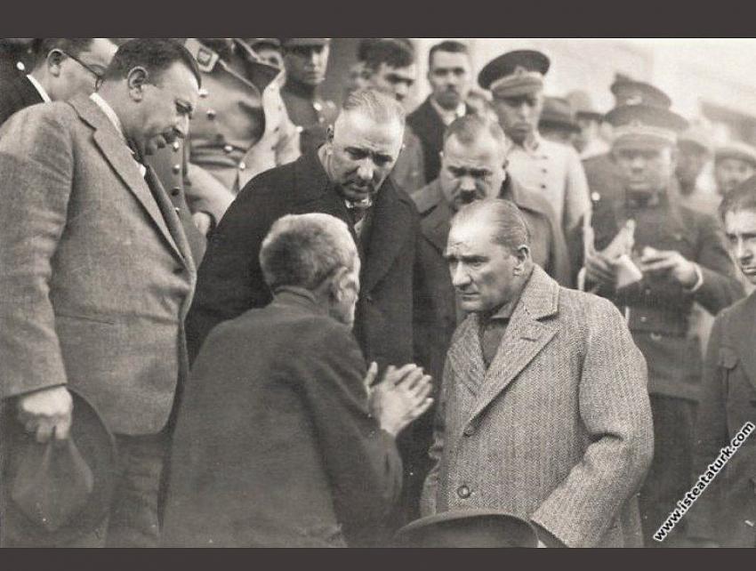 Atatürk depremde vatandaşa ne dedi? 