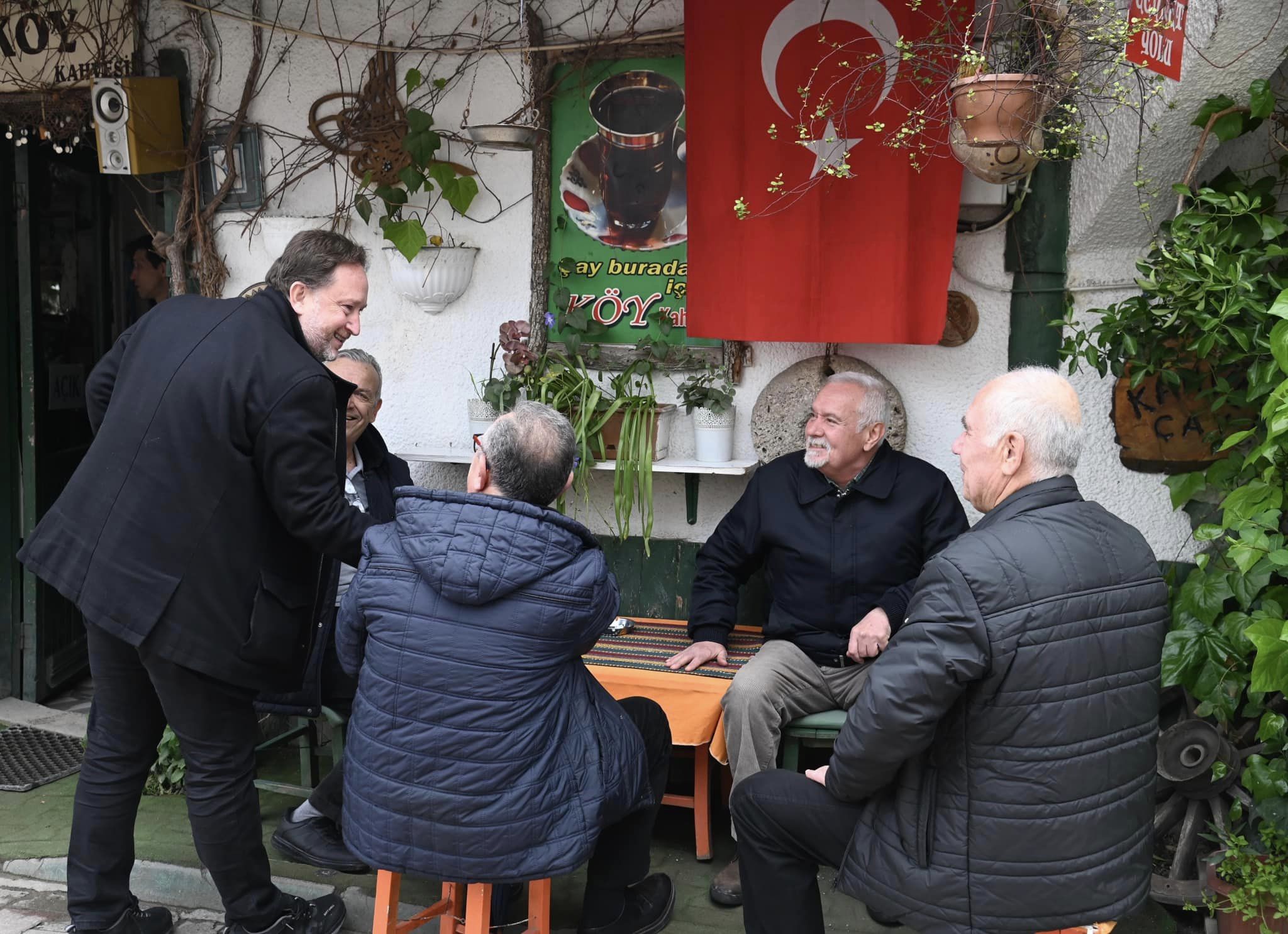  BAŞKAN ORKAN VATANDAŞLA İÇ İÇE