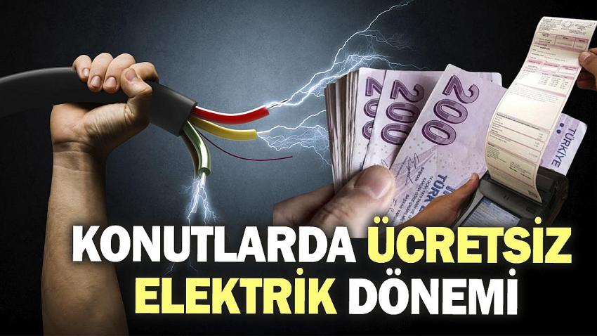 Evlerde ücretsiz elektrik dönemi başlıyor!