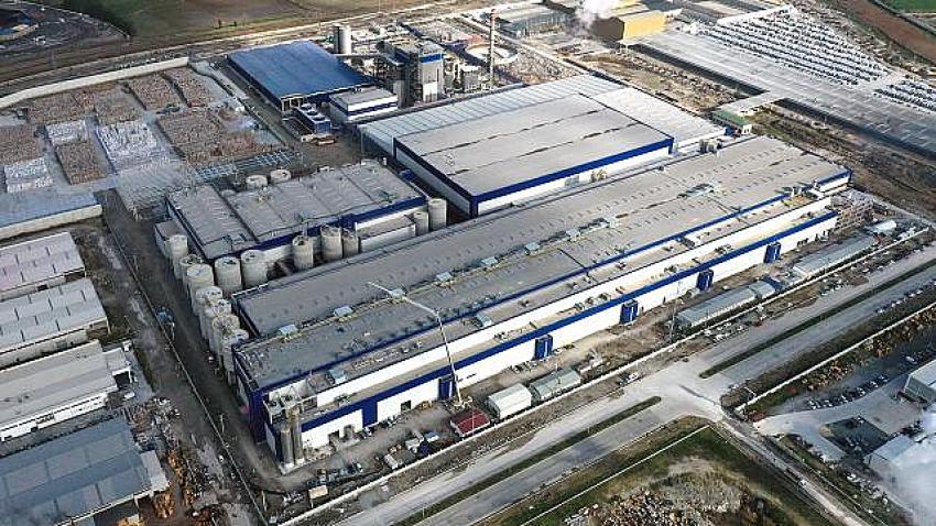 Avrupa'nın en büyük kağıt fabrikası..