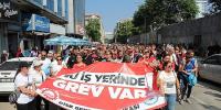 İzmir’de hayat durdu! 23 bin işçi greve çıktı.!