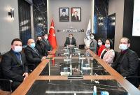 TCDD 3. Bölge Müdürü Cemal Yaşar Tangül 'den Vali Şıldak'a ziyaret