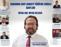 KENT KONSEYİ ADAYI DR.MURAT ERGÖZ: 