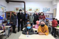 Bandırma CHP'den Erikli ilkokuluna ziyaret