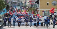 Balıkesir-Bandırma-Erdek'te 1 Mayıs kutlamaları