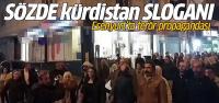 Esenyurt'ta 'Kürdistan' sloganları