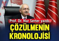 Çözülmenin kronolojisi