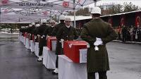 Şehit olan 9 asker için Şırnak'ta tören yapıldı