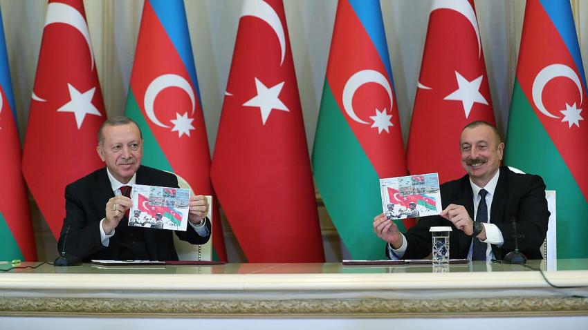 Aliyev: Türkiye, Rusya ve Azerbaycan yeni bir oluşum kurabilir